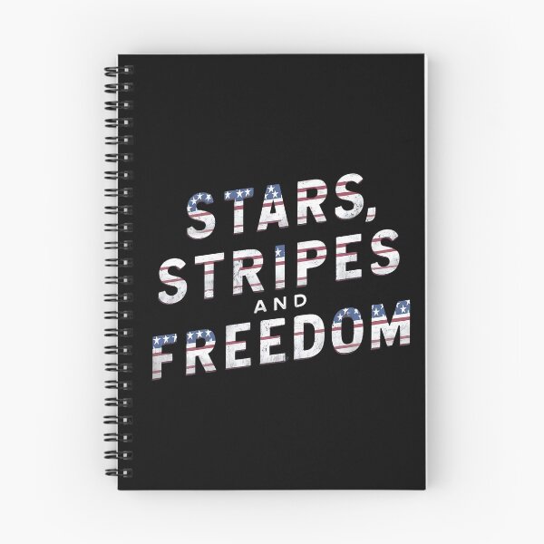 Item preview, Stars, Stripes, and Freedom, American Independence Day Classic T-Shirt designed and sold by HearWut.