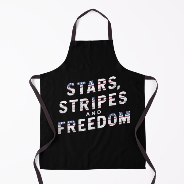 Item preview, Stars, Stripes, and Freedom, American Independence Day Classic T-Shirt designed and sold by HearWut.
