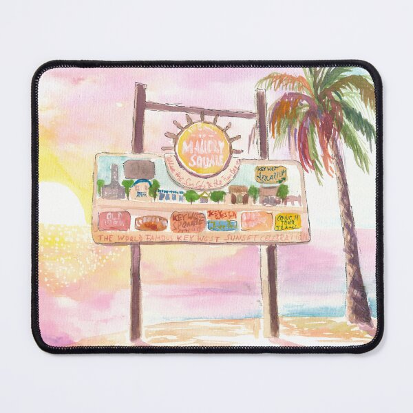 Item preview, Key West Dreamin of Sunset on Mallory Square Florida designed and sold by artshop77.