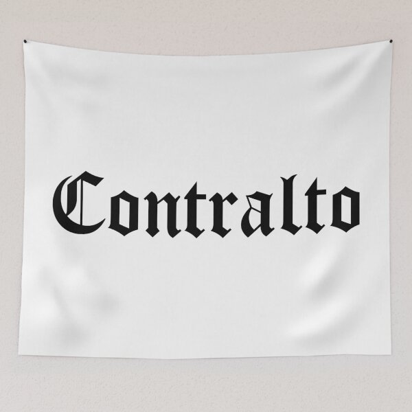 Item preview, Contralto - Choir 4 - Music  designed and sold by Vector-Artist.