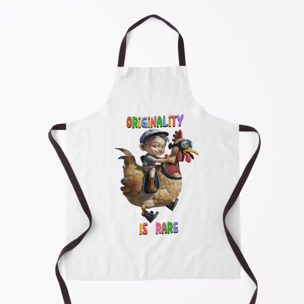 Item preview, Originality is rare- A little jockey on a hen designed and sold by AleksKos.