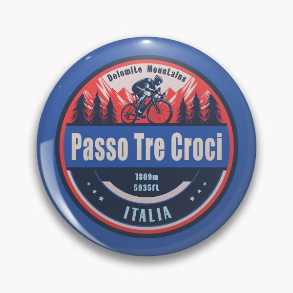 Item preview, Passo Tre Croci Italy Cycling Mountain Design designed and sold by CynthiaGraphics.