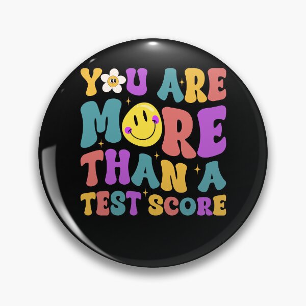 Item preview, You Are More Than a Test Score Test Day Teacher designed and sold by EidosEmporiium.
