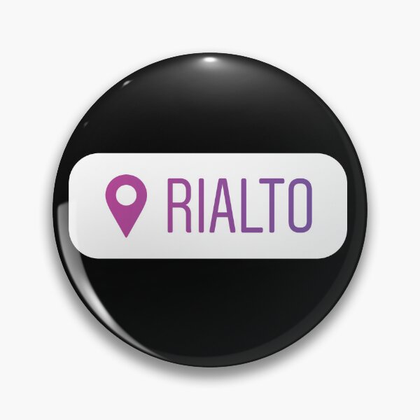 Item preview, Rialto Geotag  designed and sold by orlumbuspirate.