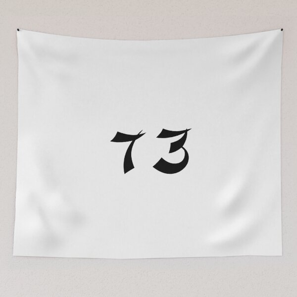 Item preview, 73, seventy-three, black, shangai designed and sold by Numbers-Art.