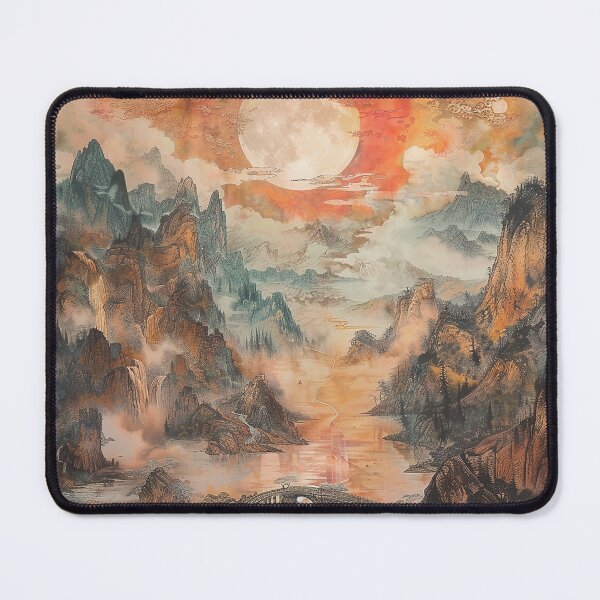 Item preview, Traditional Chienese environment art designed and sold by nomiraclehere.