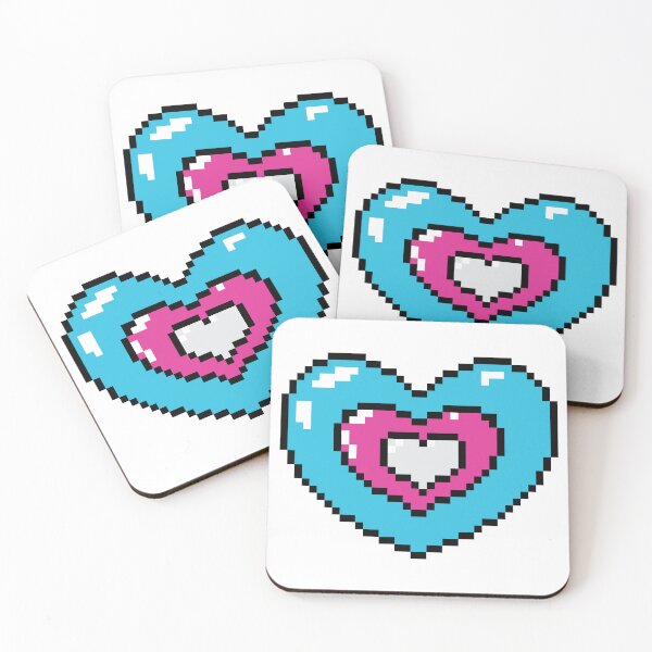 Item preview, PIXEL TRANS HEART designed and sold by MysticPotato.