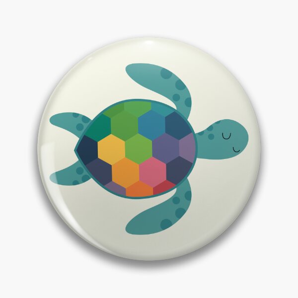 Item preview, Rainbow Sea Turtle designed and sold by AndyWestface.