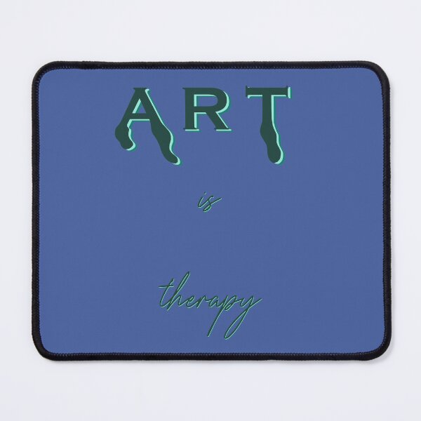 Item preview, Art is therapy sign designed and sold by ZTZ Create.
