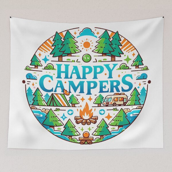 Item preview, Happy Campers: An Anime Adventure designed and sold by McZerrill.