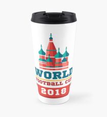 World Cup Russia 2018 Football Travel Mug