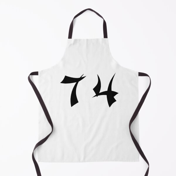 Item preview, 74, seventy-four, black, shangai designed and sold by Numbers-Art.
