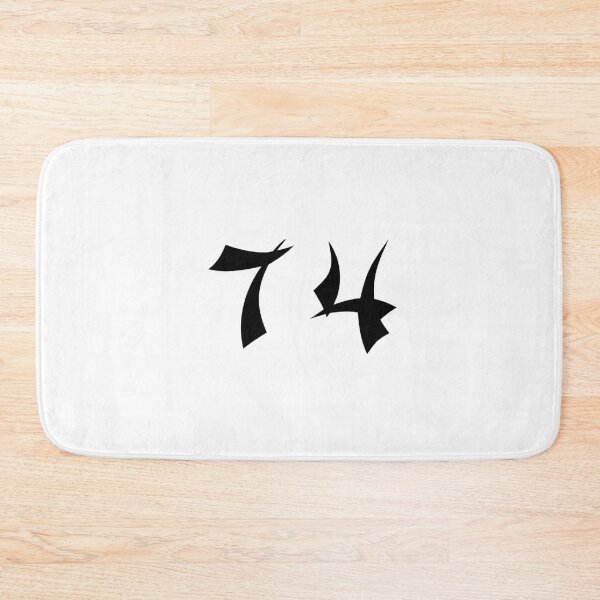 Item preview, 74, seventy-four, black, shangai designed and sold by Numbers-Art.