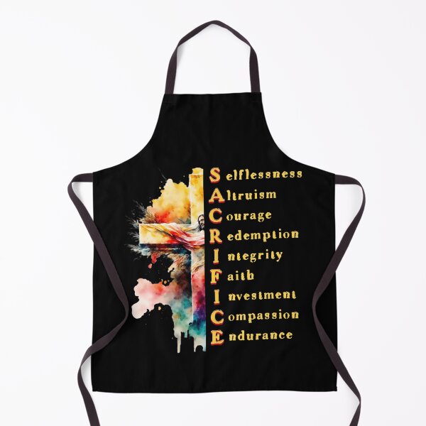 Item preview, Sacrifice inspirational the cross acronym designed and sold by CoolCrazyQuirky.
