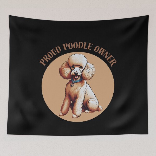 Item preview, PROUD POODLE OWNER CUTE DESIGN GIFT FOR PEOPLE WHO LOVE ANIMALS designed and sold by KiziaMizia94.