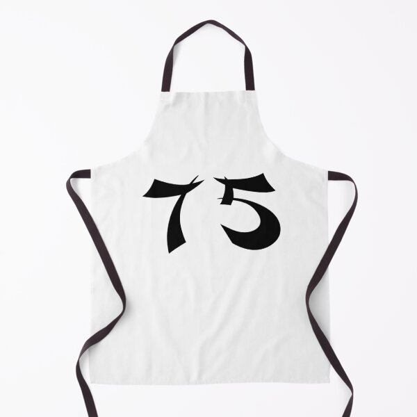 Item preview, 75, seventy-five, black, shangai designed and sold by Numbers-Art.