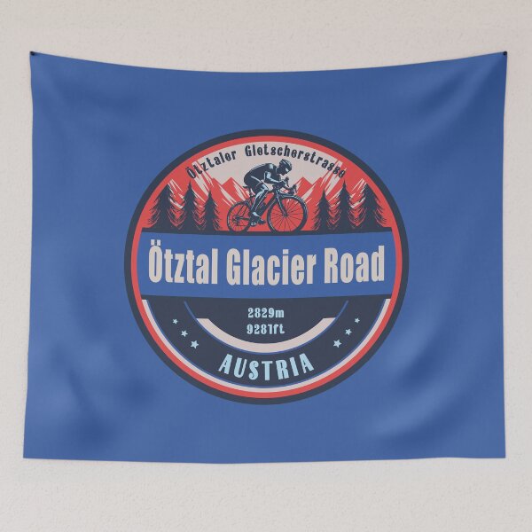 Item preview, Ötztal Glacier Road Austria Cycling Mountain Design designed and sold by CynthiaGraphics.