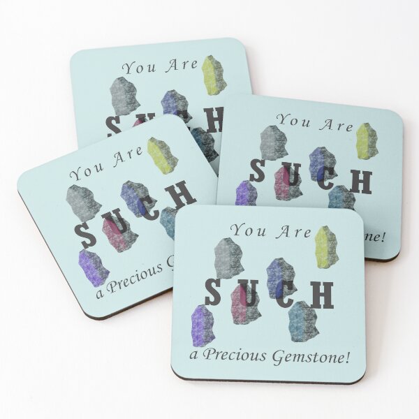 Item preview, Inspirational Quote and Colorful Precious Gemstones designed and sold by WD-Artist.