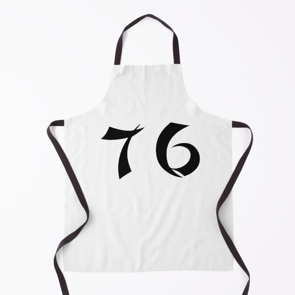 Item preview, 76, seventy-six, black, shangai designed and sold by Numbers-Art.