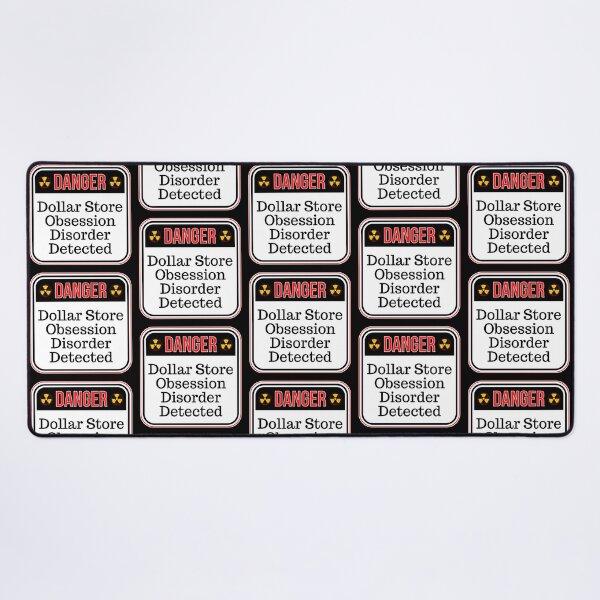 Item preview, DANGER:  Dollar Store Obsession Disorder Detected - funny warning signs designed and sold by DesignsFromTW-S.