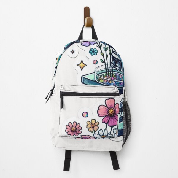 Item preview, Flowers Growing from Microscope designed and sold by Nanthanon.