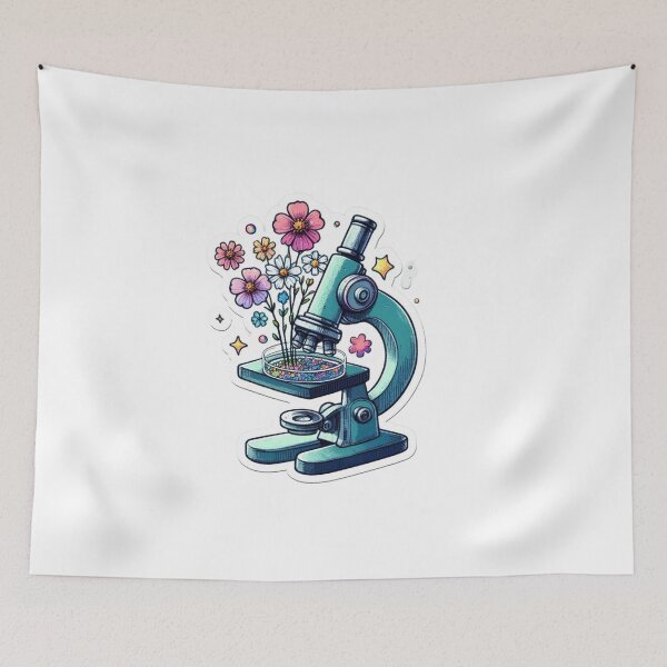 Item preview, Flowers  Growing from Microscope designed and sold by Nanthanon.