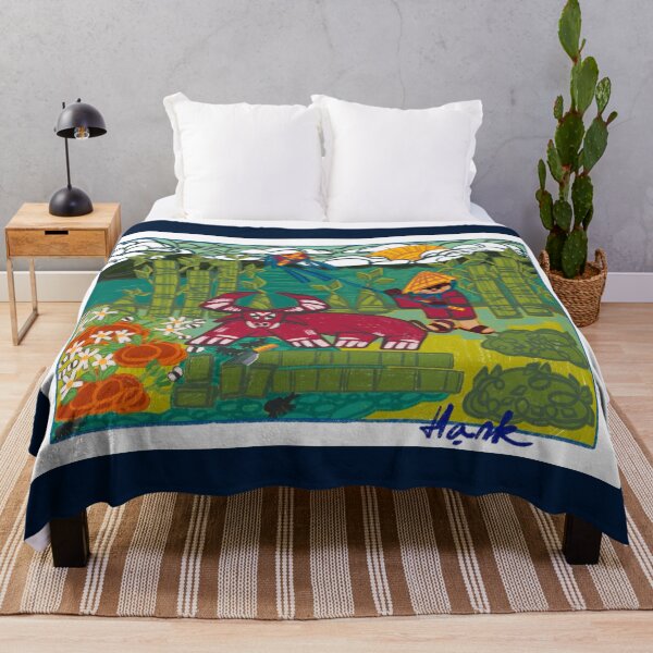 Item preview, Vietnam Green Afternoon Drawing designed and sold by Paper HANk.
