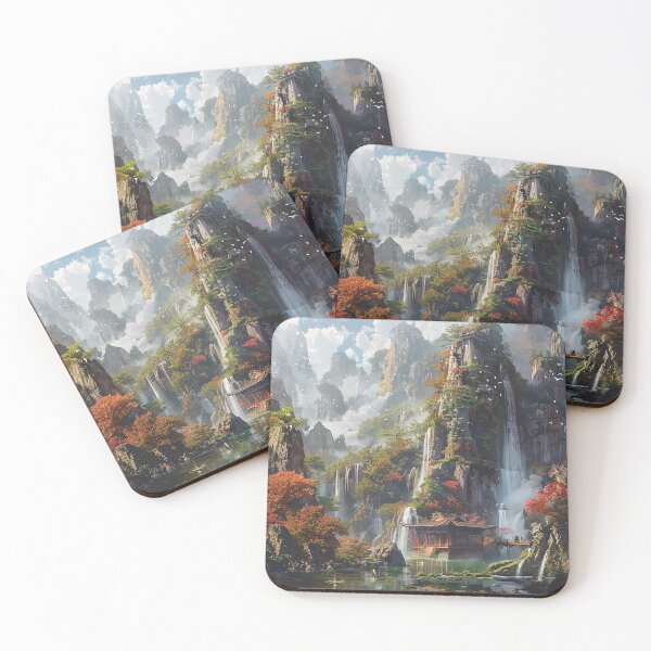 Item preview, Traditional Chienese environment art designed and sold by nomiraclehere.