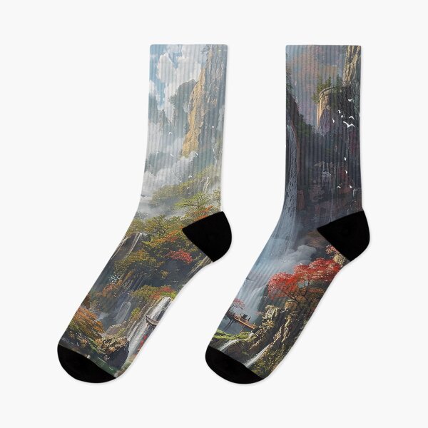 Item preview, Traditional Chienese environment art designed and sold by nomiraclehere.