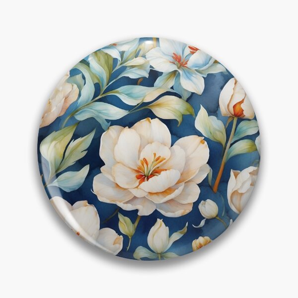 Item preview, Elegant Peony Watercolor Pattern designed and sold by Victoria Riabov.