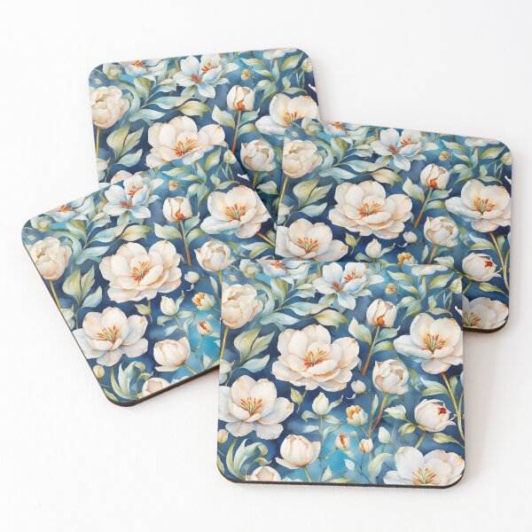 Item preview, Elegant Peony Watercolor Pattern designed and sold by Victoria Riabov.