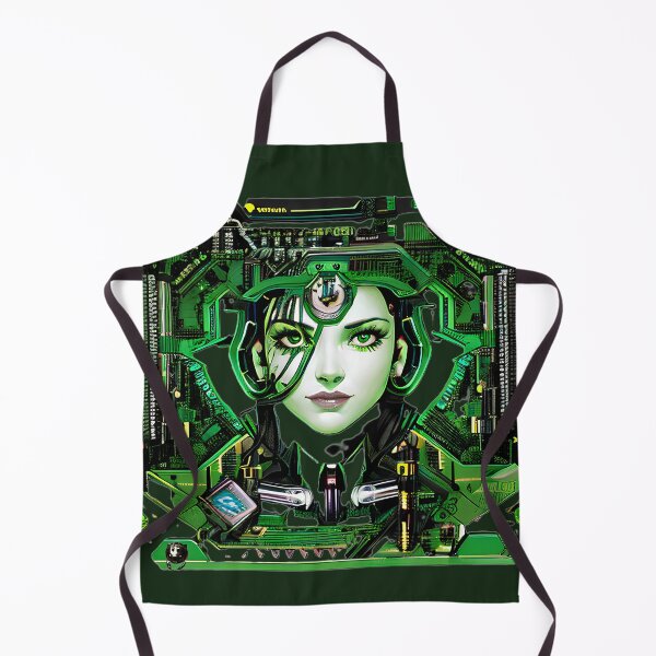 Item preview, Anime Sci fi motherboard hardware designed and sold by Capacitor-Ant.