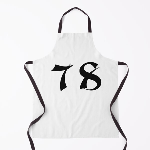 Item preview, 78, seventy-eight, black, shangai designed and sold by Numbers-Art.