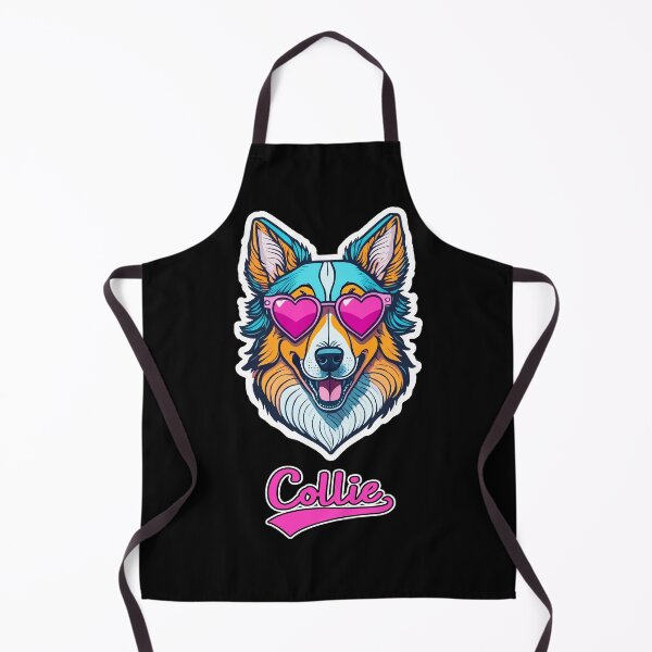 Item preview, Collie in Heart Shaped Sunglasses designed and sold by KellysComColors.