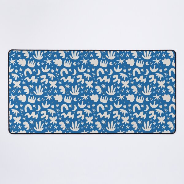 Item preview, Blue Abstract Fun Shapes designed and sold by namibear.