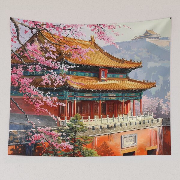 Item preview, Traditional Chienese environment art designed and sold by nomiraclehere.
