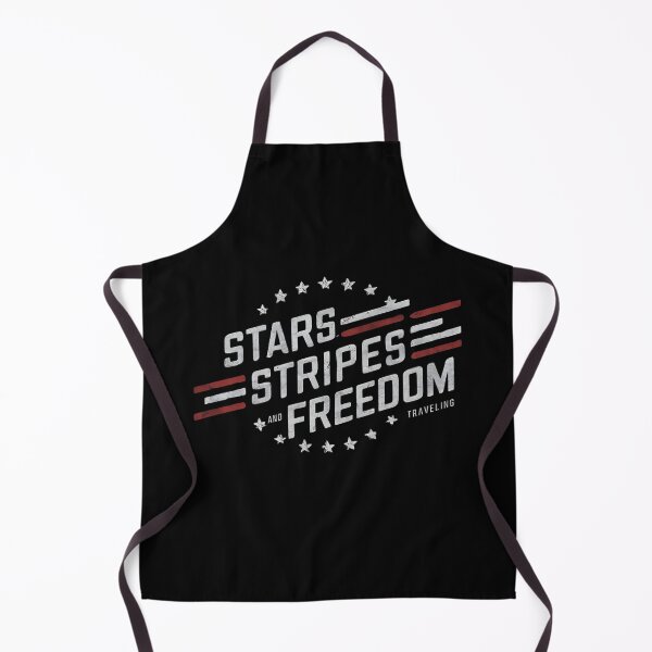 Item preview, Stars, Stripes, and Freedom, American Independence Day Classic T-Shirt designed and sold by HearWut.