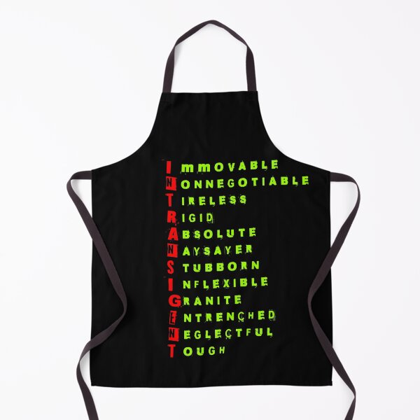 Item preview, Intransigent Acronym designed and sold by CoolCrazyQuirky.