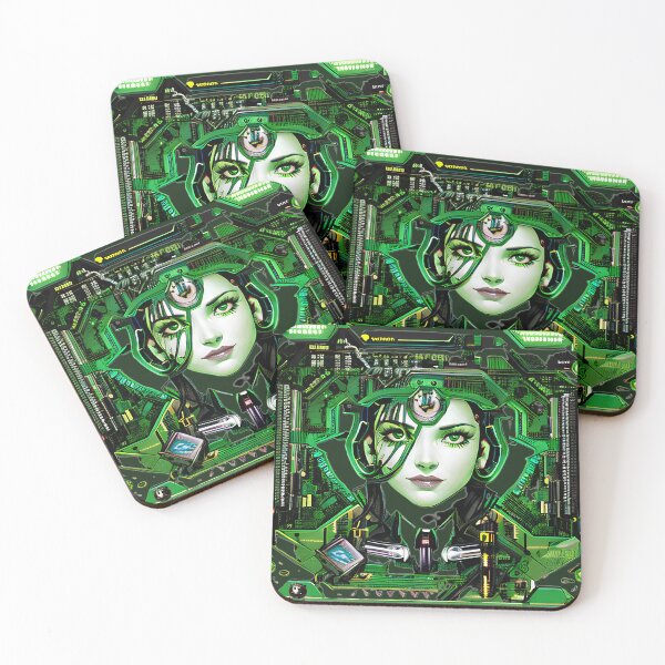 Item preview, Anime Sci fi motherboard hardware designed and sold by Capacitor-Ant.