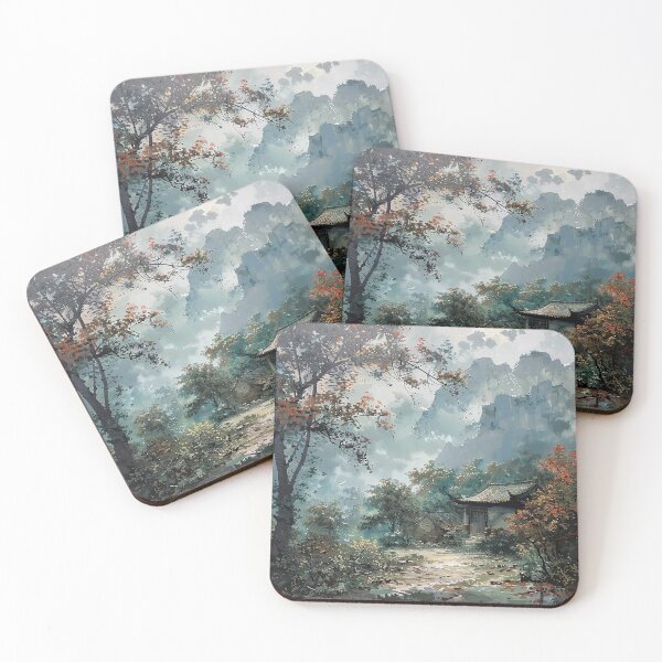 Item preview, Traditional Chienese environment art designed and sold by nomiraclehere.