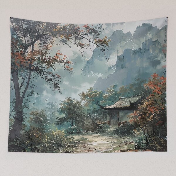 Item preview, Traditional Chienese environment art designed and sold by nomiraclehere.