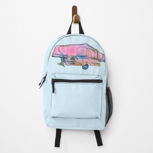 Item preview, Pink and Blue Folding Caravan designed and sold by BeccaAelishe.