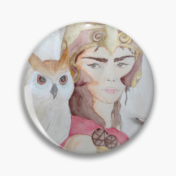 Item preview, Goddess Athena Illustration designed and sold by LisaPrr-76.