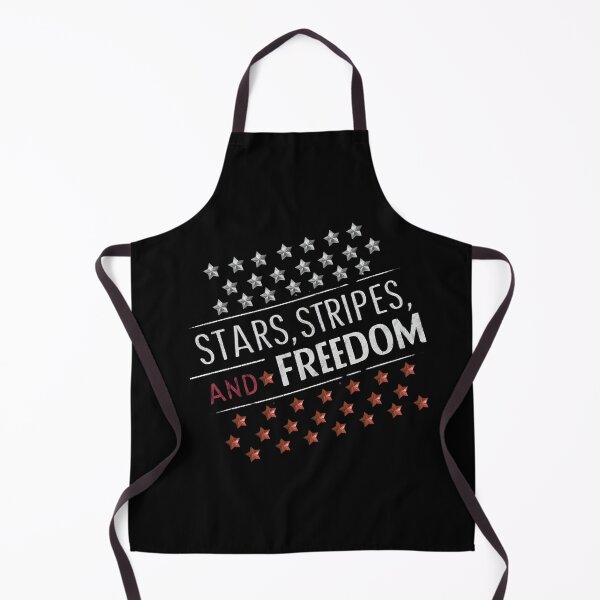 Item preview, Stars, Stripes, and Freedom, American Independence Day Classic T-Shirt designed and sold by HearWut.