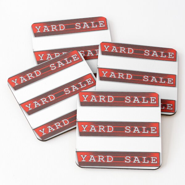 Item preview, Yard Sale: Bold Red and Black Design designed and sold by PLANn.
