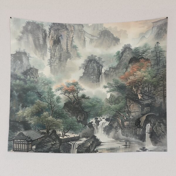 Item preview, Traditional Chienese environment art designed and sold by nomiraclehere.