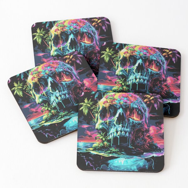 Item preview, Island Skull Artwork  designed and sold by slavenenco.