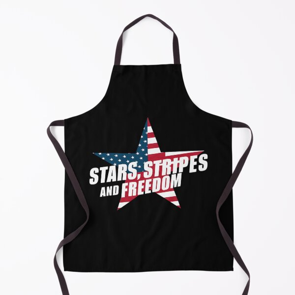 Item preview, Stars, Stripes, and Freedom, American Independence Day Classic T-Shirt designed and sold by HearWut.