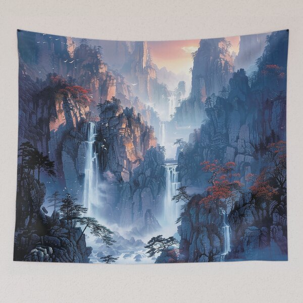 Item preview, Traditional Chienese environment art designed and sold by nomiraclehere.