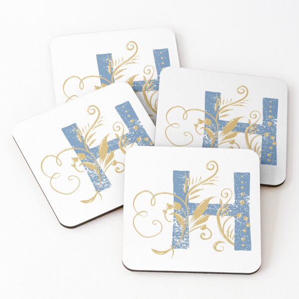 Item preview, H - Vintage Floral Initial Letter designed and sold by Deepness2023.